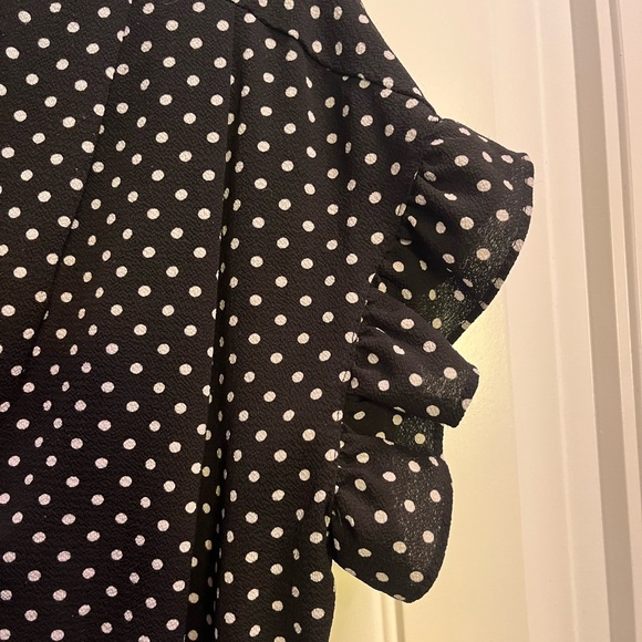 Polka dot womens top from Max Studio - Picture 2 of 4